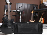 Black Guitar Effect Pedal Storage Bag Durable Nylon Carry Case with Non Slip Handle and Zipper for V1366-AZ2-W-23748