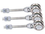 3Pcs Door Suspension Wheel Glass Sliding Door Pulley Roller Accessory Diameter 35mm V1294-YM0901-3114210064911