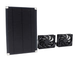 Solar Panel Exhaust Kit 10W Monocrystalline Silent Automatic Charging Solar Panel Powered Vent V1294-YM0901-3111240175511