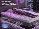 Levitex King Single Mattress Lumbar Support, 5-Zone Pocket Springs & 2-Row Hardened Edges for Deep MATTRESS-F-CORE-30-KS