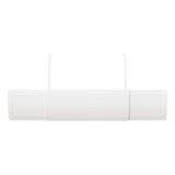 Extendable Air Conditioner Wind Deflector, Adjustable 22-37 Inch AC Vent Cover, Anti-Direct Blow V1366-AZ2-W-16682