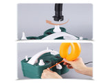 Electric Air Balloon Pump PP Portable Electric Air Pump Balloon Blower Machine with Nozzle for Party V1294-YM0901-3113240255311