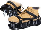 Lawn Aerator Shoes with Spring Base & Spikes Adjustable Strap, Double-Layer Design for Healthy V1107-LAWN AERATOR SHOES