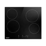 Devanti Electric Ceramic Cooktop 60cm Touch Control CCT-B-4E-4Z-TOUCH-BK