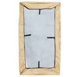 Patio Swing Canopy Cover - 75"x47" Weatherproof Replacement Top with Sun Shade, Windproof Design for V1369-AZ3-W-15006