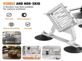 Commercial Vegetable Slicer 3/8 Inch Manual Fruit and Vegetable Cutter Stainless Steel Aluminum V767-VVR-FQQPJWS38INCMIPZFV0