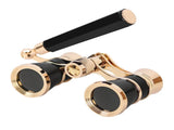 Black Elegant Theatre Binoculars - Portable & Stylish Handheld Opera Glasses V888-ELOSUNG22434