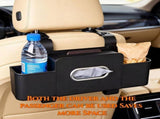 New Car Seat Back Storage Box, 3-in-1 Multifunctional Car Organizer with Cup Holder, Tissue Box, V1366-AZ2-W-10737
