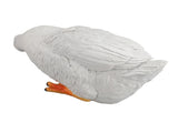 Resin Goose Statue Garden Decor Figurine Ornament for Pool Side Lawn Yard Outdoor Decoration Funny V1294-YM0901-3111240086112
