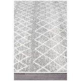 Silver Oasis Rug 230 x 160cm - Bohemian Tribal Design, Easy to Clean Polypropylene V178-69076