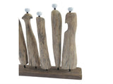 Handcrafted Contemporary Family Friends Statue 20cm V637-12803FAM