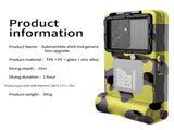15m Waterproof Phone Case for Diving & Surfing - 1 Hour Underwater Shooting, Dual Seal, Zinc Alloy V1232-FSSJK007