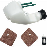 Gas Fuel Tank Assembly, Gas Fuel Tank Assembly Replacement For Stihl Fs38 Fs45 Fs46 Fs55 Fc55 Km55 V1188-MS-227-1356