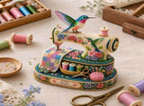 Adorable Sewing Shaped Organizer, Complete Bead Kit, DIY Bracelet Making Set, Perfect for Crafting V1192-AZ-W-24574