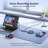 BENFEI 408GY USB-C to USB-C+A + PD Video/Audio Capture Card Supporting Full HD 1080P 60FPS V28-ELEBEN408GY