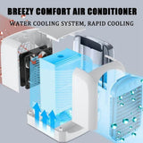 3 Speed, 380ml Water Tank, Low Noise, Portable Ac Fast Cooling, Humidifier, Fan for Bedroom Home V1366-AZ2-W-14490