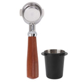 51mm Coffee Bottomless Portafilter 2 Ears Detachable Coffee Portafilter with Coffee Powder Picker V1294-YM0703-3113230156812
