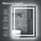 Interior Ave - 120 x 80cm Rectangle Frameless LED Bathroom Mirror V355-IA-RWM-12080