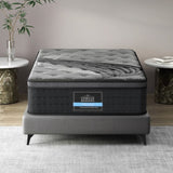 Giselle Bedding 34cm Mattress Bamboo Cover King Single MATTRESS-BLACK-KS
