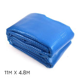 Aqua Buddy Pool Cover 500 Micron 11x4.8m Swimming Pool Solar Blanket Blue PC-110X48-L-BL