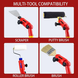 Multi-Angle Paint Brush Extension Pole Kit Handheld Paint Tool Extender Attachment Bracket Suitable V1369-AZ3-W-08948