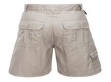 HUSKI Mens Cargo Shorts Work Casual Workwear - Bone - 3XL V563-HUSKI-5196-BONE-107