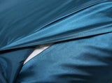 A pair of solid-color silk-like pillowcase pillowcase and envelope pillow V1192-DRO-0003