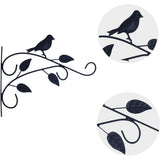 2 Pcs Hanging Plants Outdoor,12 inch Plant Hooks for Hanging Baskets Wall-Mounted Gardening V1192-AZ-W-17496