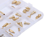 110PCS Wood Burning Tip Set Brass Alphabet Number Stencils Wood Burning Embossing Carving DIY Crafts V1294-YM0901-3114240106111