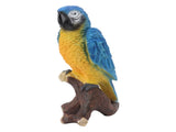 Resin Parrot Statue Simulation Parrot Decoration Resin Animals Figurine Outdoor Sculpture Resin Lawn V1294-YM0703-3111230090411