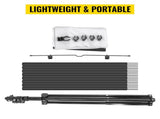 Tripod Projector Screen with Stand 70 inch 169 4K HD Projection Screen Stand Wrinkle-Free Height V767-VVR-TYPMDZCY70169BAL0V0