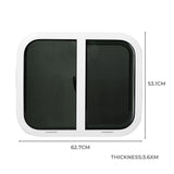 Manan Sliding Window Caravan Motorhome CAR1041-WH