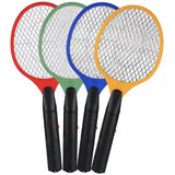 4x BUG ZAPPER RACKET Fly Mosquito Pest Swatter Net Racquet Electric Insect Killer V563-BR-BUGZAPRRKT_4X
