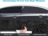 sunshade car baby child, 2 pieces with UV protection, universal window rear side net for children V1189-LC-QP-00164