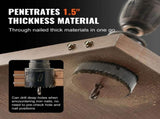Hole Saw Kit, 18 PCS Saw Blades, 6 Drill Bits, 1 Hex Wrench, Bi Metal M42 Hole Saw Set with Carrying V952-KJTJSJSPF18OWVFQPV0