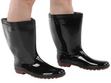 Professional Garden Waterproof Boots Simple High Gloss Non Slip Fishing Farm Rain Shoes V1294-YM0901-3111210030613