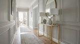 Interior Ave - Aurelia Hallway Console Table - Gold - 120cm V355-JJ-XZ191-PT-WT