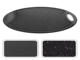 Easy-to-Use Black PP Cutting Board for Kitchen Sturdy and Reusable V1370-AZ4-08606