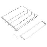 Wine Cup Holder Stainless Steel Non Perforated Tall Wine Glass Holder Hanging Glass Holder V1294-YM0715-3118210336711