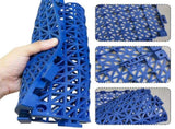 7 Pack Modular Interlocking Cushion Rubber Mat Floor Tile Mats Drain Pool Patio Balcony Yard Pet V1370-AZ4-06335