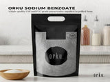 Orku 5Kg Sodium Benzoate USP/FCC Grade Prills E211 Preservative CAS 532-32-1 V238-SUPDZ-40084075085904