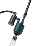 36W aquarium sand washer with plug adapter & 15W 66LED RGBW aluminum shell bracket light 40CM/28-key V201-BCJHDHLYG218