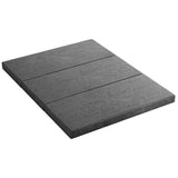 Giselle Bedding Foldable Mattress Folding Foam Queen Grey FOAM-MFM-TRIO-GY-Q