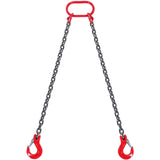 Chain Sling, 8 mm x 150 cm Chains with Hooks, G80 Engine Chain Hoist Lifts, 3 Ton Capacity V952-DGDLHHMGFH1JITULLV0