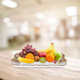 Serving Platter Rectangular Tray Resin Bowknot Dessert Serving Tray Tableware Tray V1370-AZ4-16193