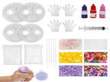 DIY Stress Ball Making Kit Tear Resistant Ball Skin Set with Filler ASMR Sensory Squeeze Craft V1366-AZ2-W-15070