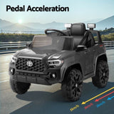 Kids Electric Ride On Car Toyota Tacoma Off Road Jeep Toy Cars Remote 12V Grey RCAR-LS-TOYO-GY