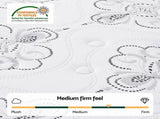 Giselle Bedding King Single Mattress 30cm Pocket Spring Euro Top Medium Firm Foam MATTRESS-E-VERVE-30-KS