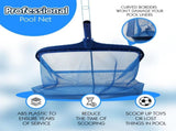 Pool Skimmer Net, Swimming Pool Leaf Skimmer Net,Heavy Duty 20" Pool Skimmer Net, Heavy Duty Leaf V1192-AZ-W-12142