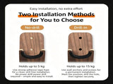 Small No-Drill Wall Violin Rack 2 Pack Dual String Instrument Hook Set Christmas Violin Erhu Set V1221-XM-LB6227-GM146